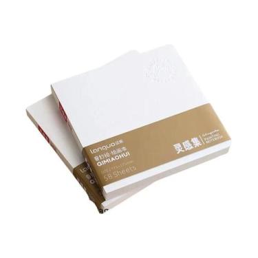 Imagem de Caderno De Desenho Portátil Mini 200GSM Para Aquarela, Caneta Marcador