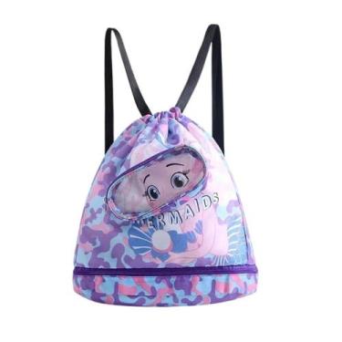 Imagem de Mochila Infantil De Natação Praia Úmida E Seca Menino Menina Impermeav