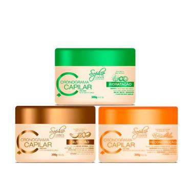 Imagem de Kit Cronograma Capilar Hidratação Nutrição Reconstrução - shop mix