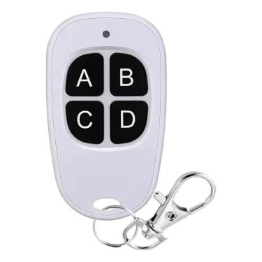 Imagem de Controle Remoto Universal Para Portao Alarme 433mhz 4 Botoes