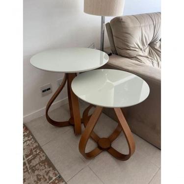 Imagem de Mesas De Apoio Decorativas - Roma - Jacaré Móveis