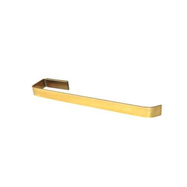 Imagem de Porta Toalha de Rosto Chapa Grossa Dourado - Montelar Acabamentos