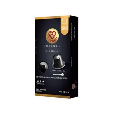 Imagem de Cápsula de Café 3 Corações Nespresso Intenso 10 Unidades, 10 Cápsulas,