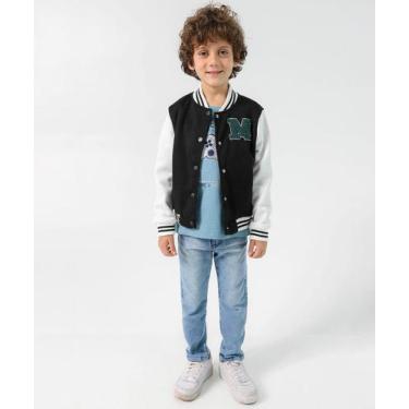 Imagem de Calça Infantil Jeans Skinny Bolsos Tam 4 a 8 Azul - Akiyoshi, 6, Jeans