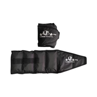 Imagem de Kit Treino Funcional com 2 Pares de Caneleira 4KG e 5KG MOB LORD FITNE