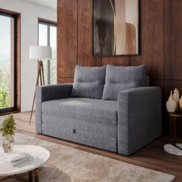 Imagem de Sofá Cama 2 Lugares casal 1,50 mts Chenile Prince Luma Matri - Matrix,