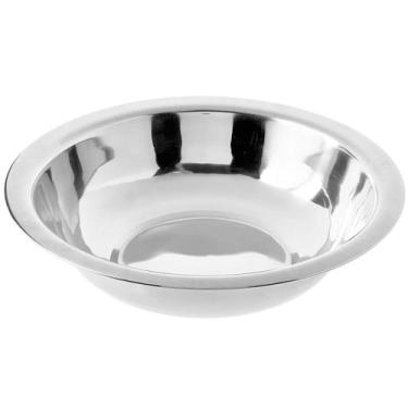 Imagem de Kit 24 Tigelas Fundas Bowl Inox 225ml Redondo 14cm Hercules Cozinha Mu