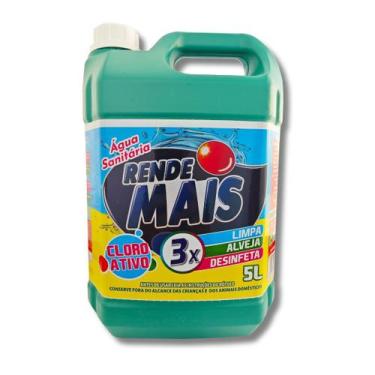 Imagem de Água Sanitária Aylag 5 Litros P/ Limpeza Higienização C/4 Un