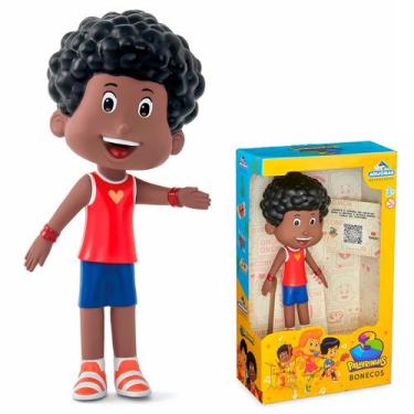 Imagem de Boneco Articulado 3 Palavrinhas Sarah Davi Miguel Em Vinil Macio Coleç