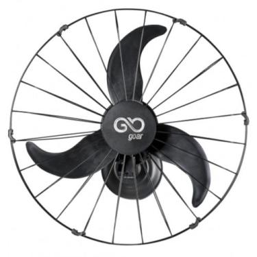 Imagem de Ventilador de parede 60 cm oscilante preto - V60P (110V/220V) - Goar, 