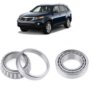 Imagem de Rolamentos Engrenagem Tipóide Caixa Transferência Kia Sorento 3.5L Kit