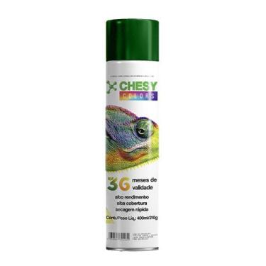 Imagem de Tinta Spray Chesy 400ml  Metálica -, VERDE