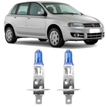 Imagem de Lampadas super branca farol milha fiat stilo todos h1 - VELOX TIGER SH