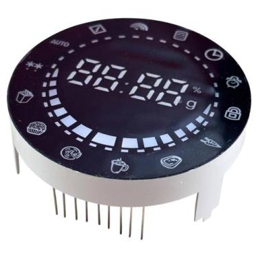 Imagem de Display Redondo Tela LCD Para Microondas Philco PME31 - Brazan