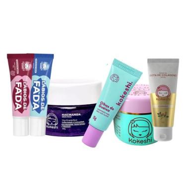 Imagem de Kit Renovadores Porcelana Niacinamida Gota Colágeno Kokeshi - Kokeshi 