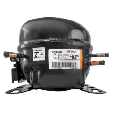 Imagem de Compressor Embraco 1/4+HP EMR 80 HLR 220V R134A
