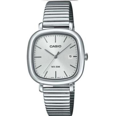 Imagem de Relógio Casio Retangular Aço-Feminino