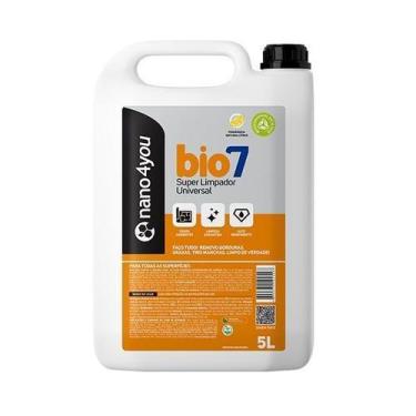 Imagem de Bio7 Nano4you 5L Limpador Multiuso Desengordurante para Limpeza Pesada