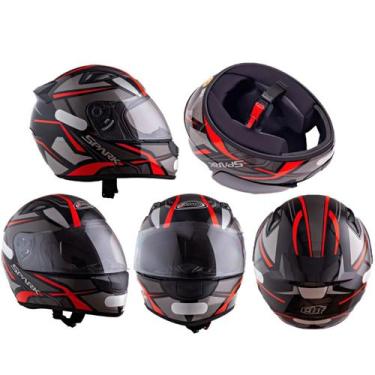 Imagem de Capacete Ebf Atacado até 5 Unidades Spider Masculino E Feminino Esport