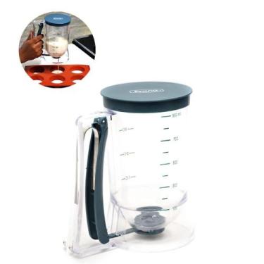 Imagem de Dosador de Massas Prana 900ml Dispenser para Cupcake Panqueca Bolo Ute