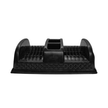 Imagem de Escorredor de louça pratos e copos compacto cozinha plastico rattan Ni