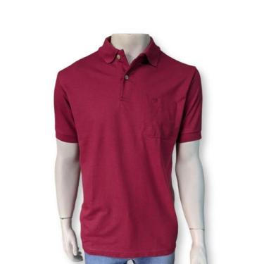 Imagem de Camisa Polo Malha Piquet 1140 com bolso Masculina manga curta ATÉ X3 -