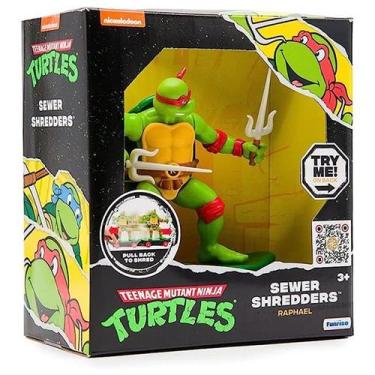 Imagem de Skate PULL BACK Tartarugas Ninja Sewer Shredders Raphael Candide 7407