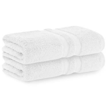 Imagem de Kit 2 Toalha Banho Buddemeyer 100 Algodão Egípcio, Branco