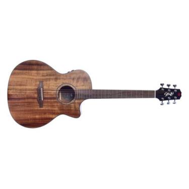 Imagem de Violão eletroacústico seizi supreme mirai ryu cutaway solid top koa co