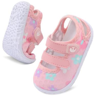 Imagem de Sapatos aquáticos para bebês FEETCITY Quick Dry Aqua Socks 0-30 meses