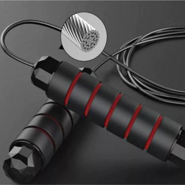 Imagem de Corda De Pular Cross Speed Rope Rolamento Profissional Fit Cores Varia