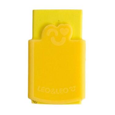 Imagem de Borracha Plastica Pastel Trend Leo&Leo Amarelo