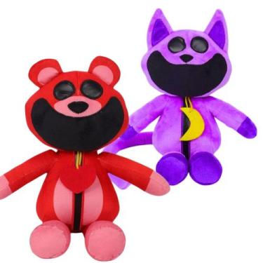 Imagem de Kit Pelúcias Poppy Playtime Cap 3 Cat Nap E Bobby Bear Hug - GEO