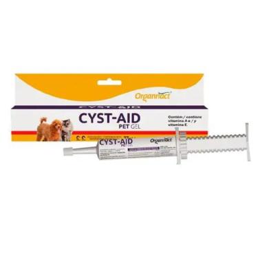 Imagem de Suplemento Alimentar Organnact Cyst-Aid Pet Gel para Cães e Gatos