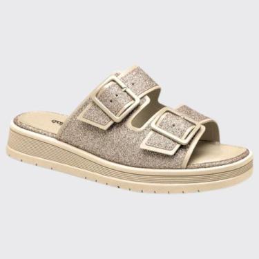 Imagem de Sandália Flatform Feminina Fivelas Duplas Dakota Y7261, Vitello tule, 