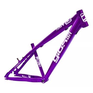 Imagem de Quadro gios 4trix roxo com adesivo branco - GIOS BR