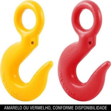 Imagem de Gancho olhal fixo 3/8" 1,5t sem trava uso leve - Vonder