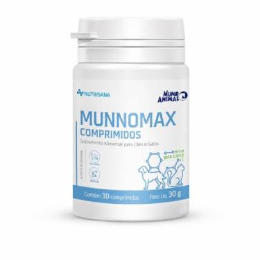 Imagem de Mundo Animal Suplemento Alimentar Nutrisana Munnomax Comprimidos Para Cães E Gatos - 30 Comprimidos