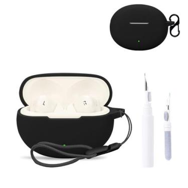 Imagem de Capa para fones de ouvido NOUKAJU para OnePlus Nord Buds 3, preta