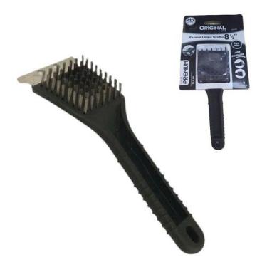 Imagem de Escova para grelha - limpa churrasqueira - linha premium - 1un - Origi