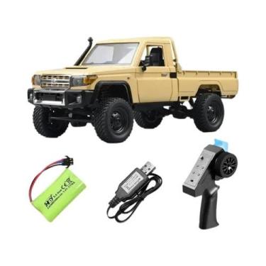 Imagem de Carro RC Escala 1:12 4WD MN82 RTR 2.4G Com Motor 280 Proporcional Off-