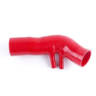 Imagem de LUXERAD Kit de mangueira de admissão de ar de silicone de desempenho de 4 camadas para Mini Cooper S Hatchback R53 2002-2006 (vermelho)