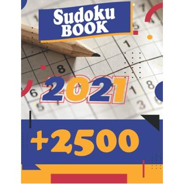 Imagem de Sudoku Book + 2500: Vol 4 - The Biggest, Largest, Fattest, Thickest Sudoku Book on Earth for adults and kids with Solutions - Easy, Medium, Hard, Tons of Challenge for your Brain!