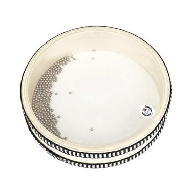 Imagem de KKcare Tambor de onda transparente de 6 polegadas cor natural tambor oceano instrumento de percussão educacional precoce para crianças meninos meninas