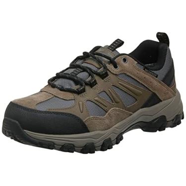 Imagem de Skechers Selmen-Enago Tênis de caminhada masculino, Bronzeado, 9 X-Wide