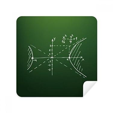 Imagem de Matemática Kowledge Óculos Hyperbolic Curve Cleaner, tecido de camurça, pacote com 2