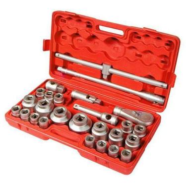 Imagem de Jogo De Soquete 3/4Pol 21-62Mm C/26Pcs Cx Plastica Mtx