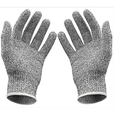 Imagem de Luva Protetora Anti Corte para Cozinha Tecido e Fibra de Vidro