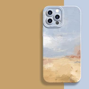 Imagem de Capa de pintura em aquarela para iphone 11 12 13 14 pro max mini xr xs x 7 8 plus se 2020 arco-íris capa de silicone tpu macia à prova de choque, 3, para iphone 14