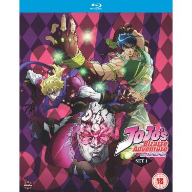 Imagem de JoJos Bizarre Adventure Set One: Phantom Blood / Battle Tendency (Eps 1-26) - Blu-ray